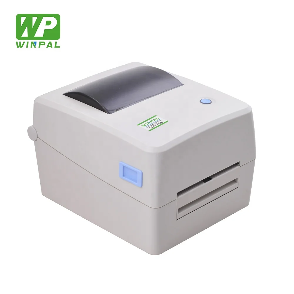 Winpal WP-T3A Factory price Thermal Transfer label printer 4x6 Adhesive Sticker waybill printer 110mm barcode overprinter