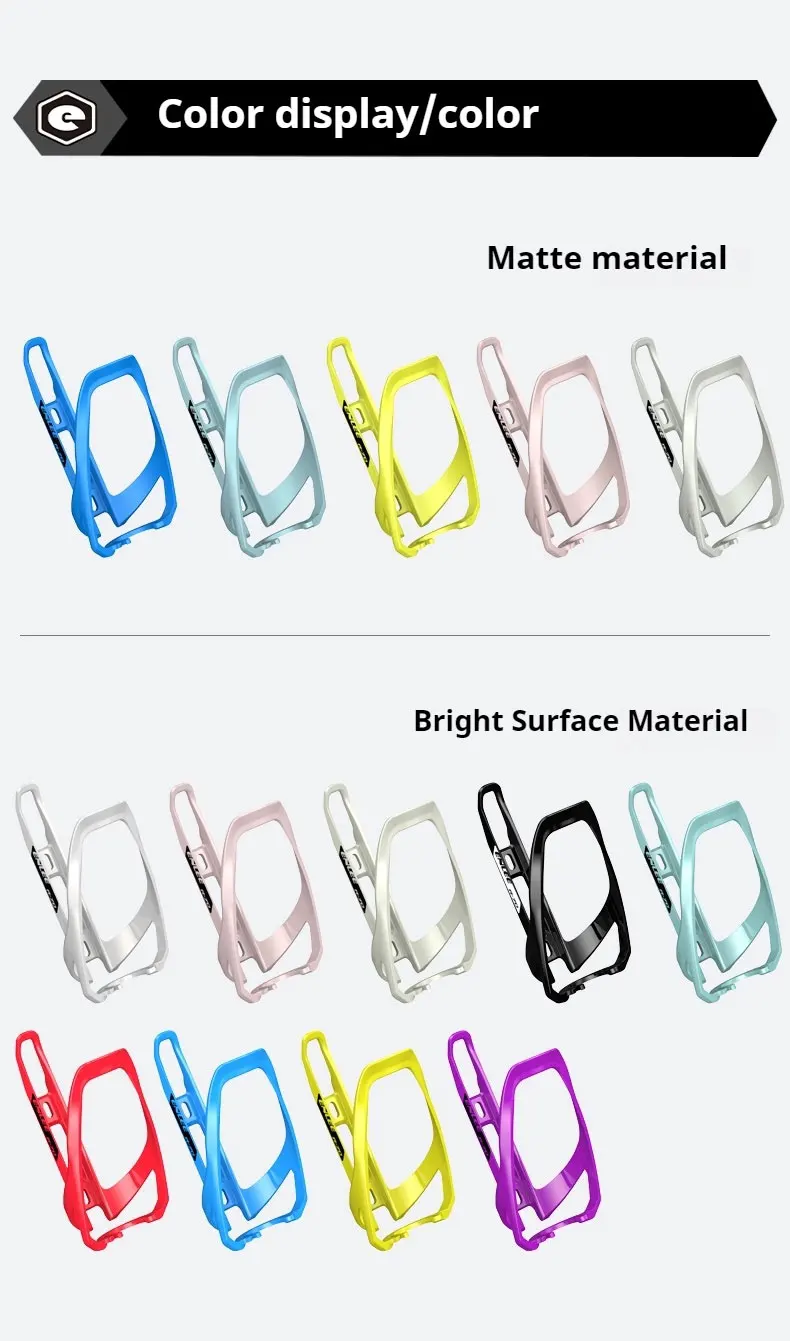 ENLEE Fahrrad Wasser Flasche Käfig Leichte MTB Mountainbike Flasche Halter Buchse Ultraleicht Für Rennrad Zubehör – Detail 14