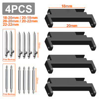 4pcs Watch Band Adapters for Huawei GT 2 3 4 pro Quick Release Pins Connectors 18mm 20mm 22mm Watch Band Spring Bars Accessories