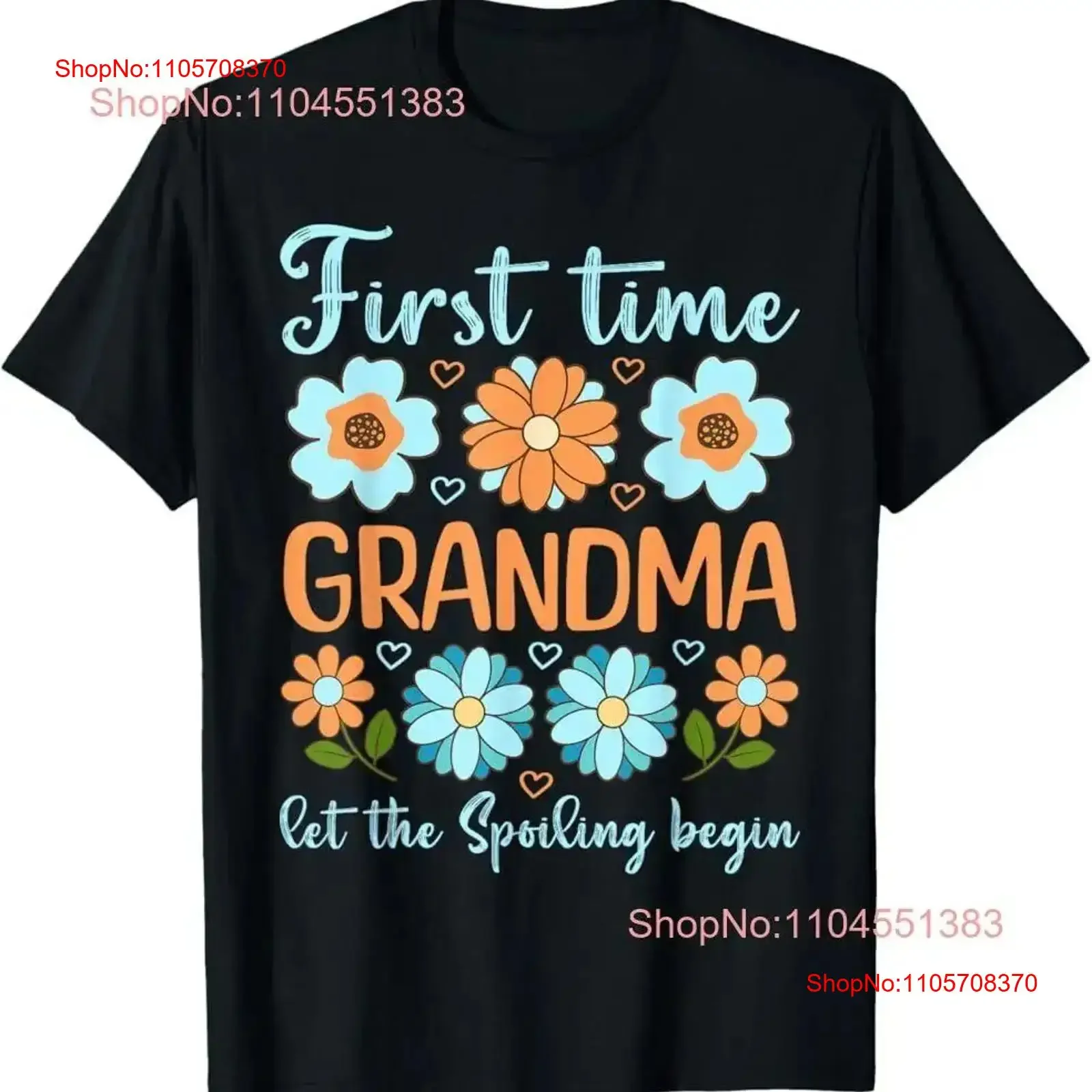 First Time Grandma Let The Spoiling Begin Soon to be T Shirt vintage Washed Stretched Stylish Slightly Breathable