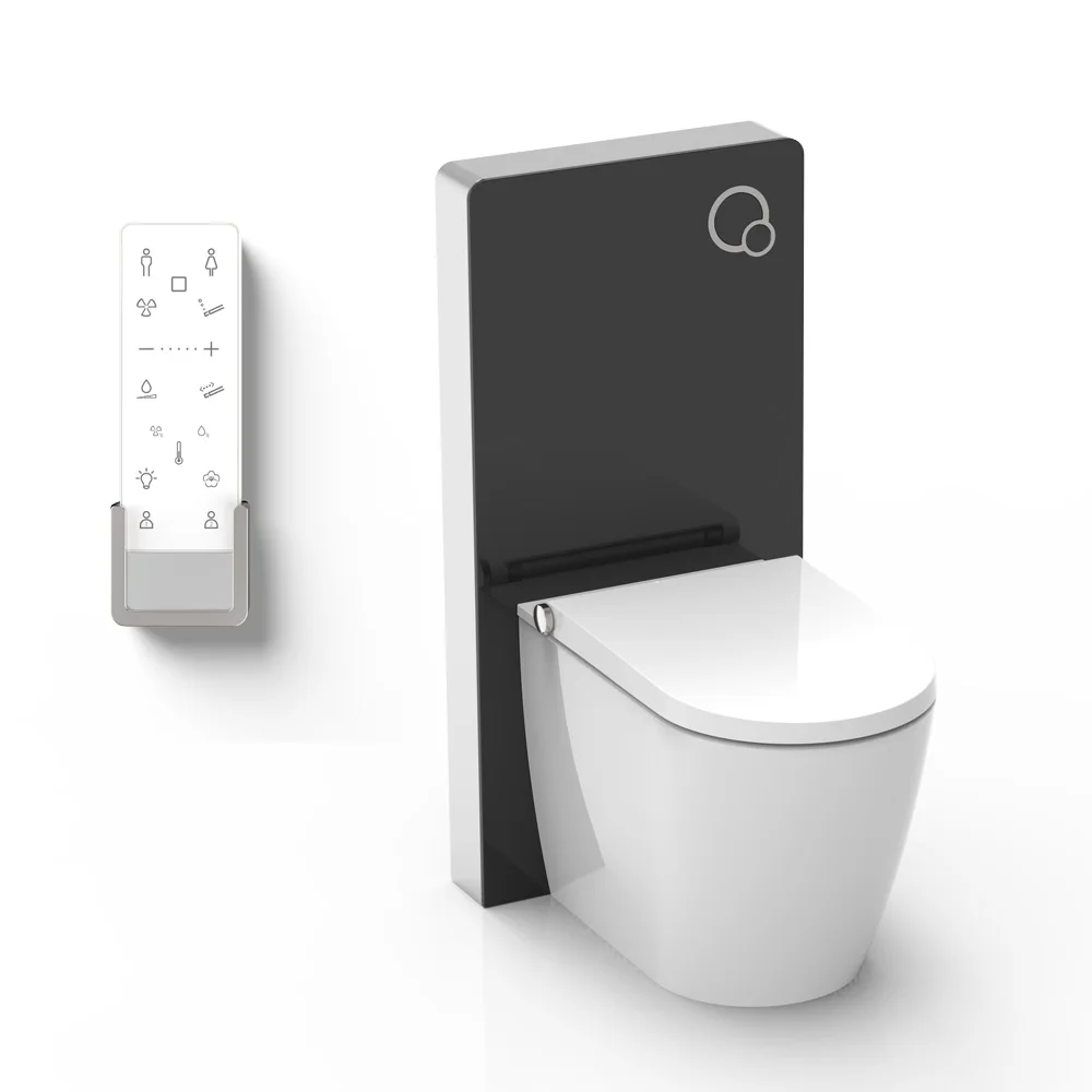 Smart Toilet, One Piece Bathroom, Modern Stylish, Electronic Bidet, Hygienic Design, Shower Toilet