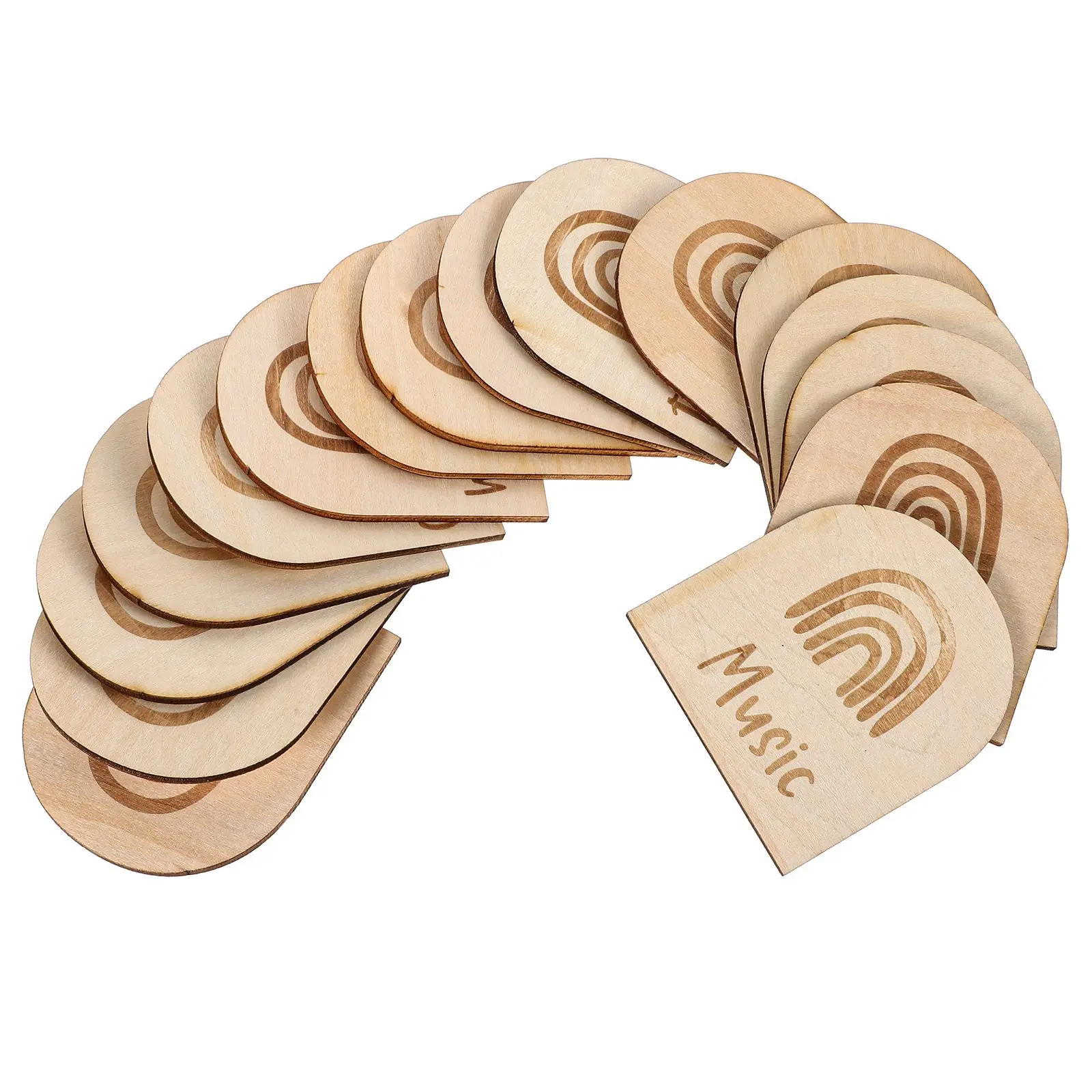 

16 Pcs Toy Box Tags Wooden Organizer Playroom Labels Dividing Storage Kids Markers Partition Child