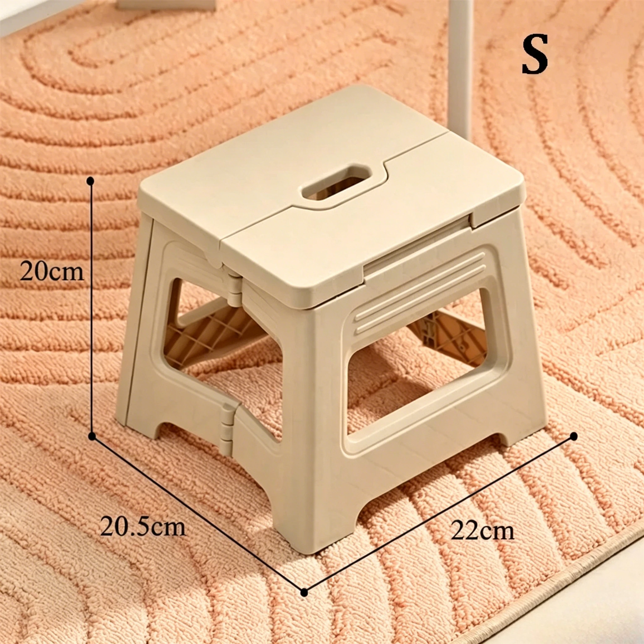 

Portable Thickened Folding Stool Simple Integrated Design Lightweight Outdoor Camping Magza Fishing Home Daily Use