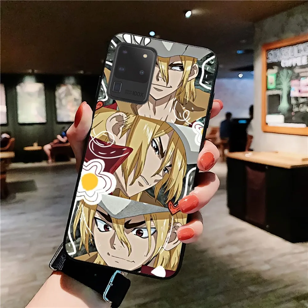 Dr.STONE Phone Case For Samsung S 9 10 20 21 22 23 30 23 24 plus lite Ultra FE S10lite Fundas