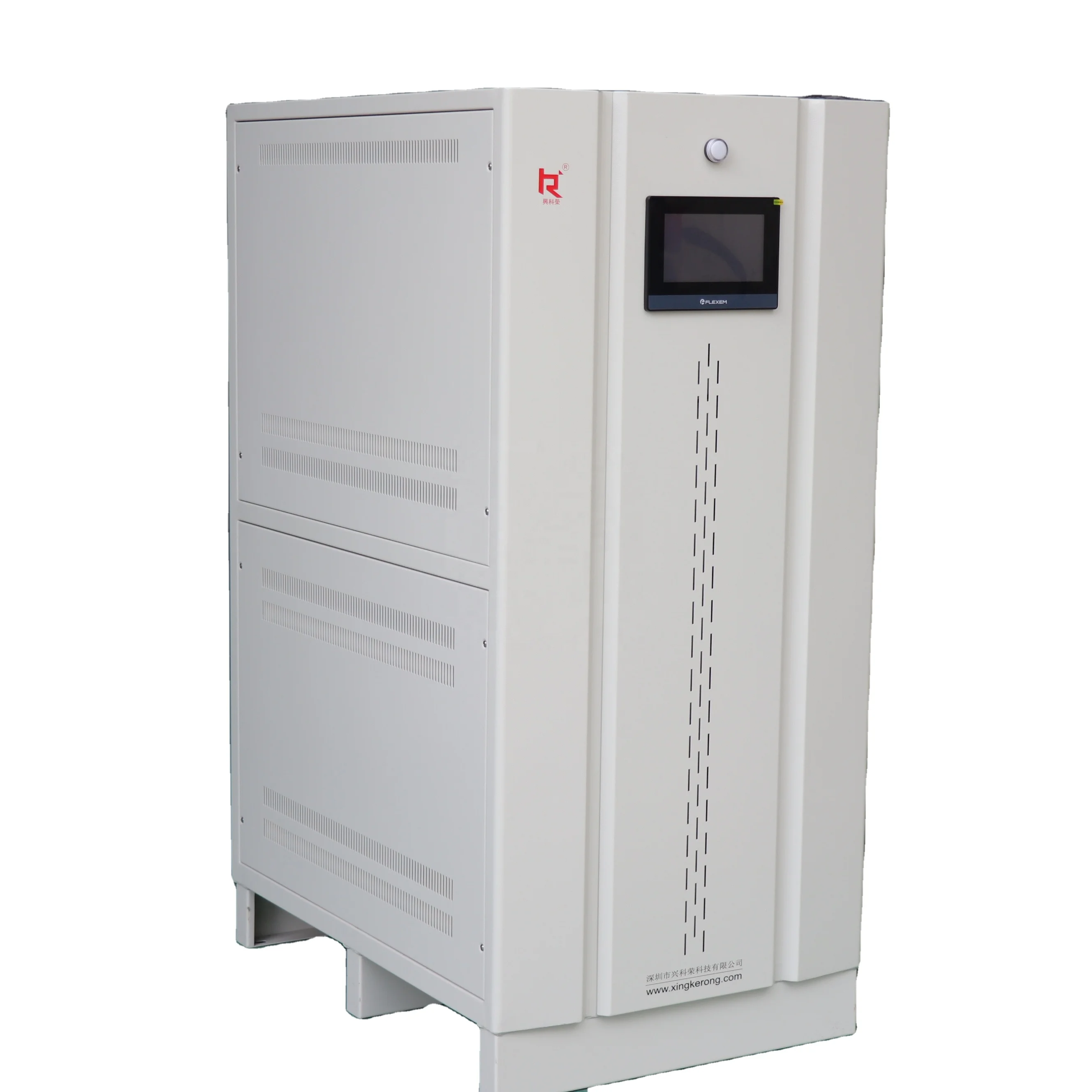 ASN-50KVA 3 Phase Intelligent Non-Contact Type SCR IGBT Static Full Automatic 50kva 40KW Voltage Regulator Stabilizer