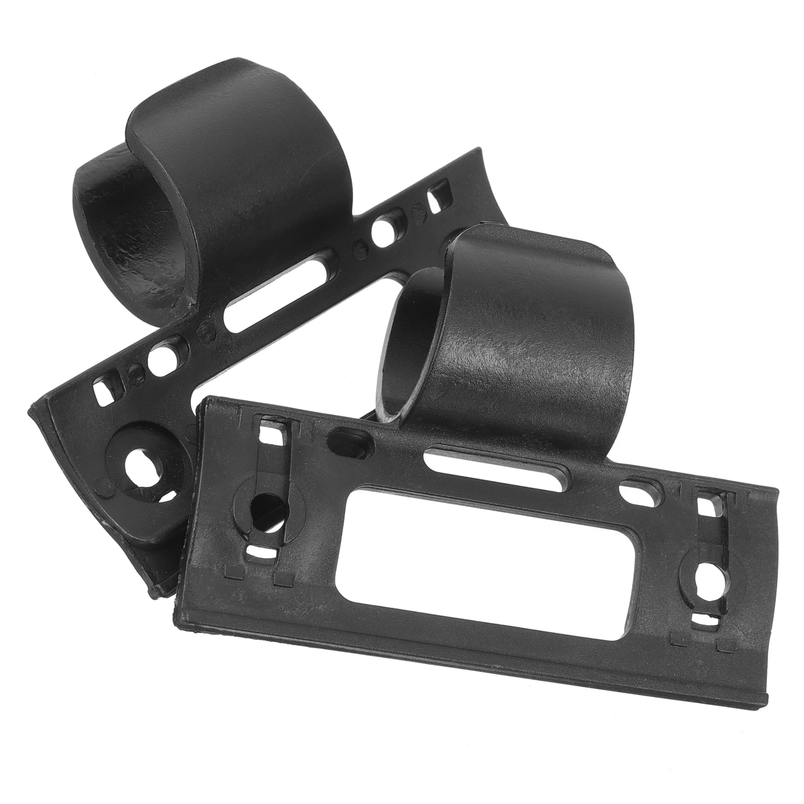 

2pcs Portable Bike Pump Holder Plastic Mounting Bracket Sturdy Lightweight Durable Easy Install Cycling Accessories Road Frame