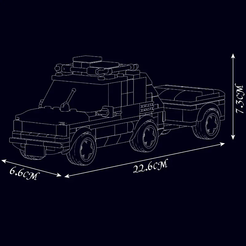 몰드 킹 미니카 126P 야외 모험 MOC 24074 모델 393PCS 조립식 미니 블록 퍼즐 장난감 선물