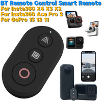 For Insta360 BT Photography Shutter Release Button Controller Smart Remote for Insta360 X4/X3/X2/Ace Pro 2 for GoPro 13/12/11
