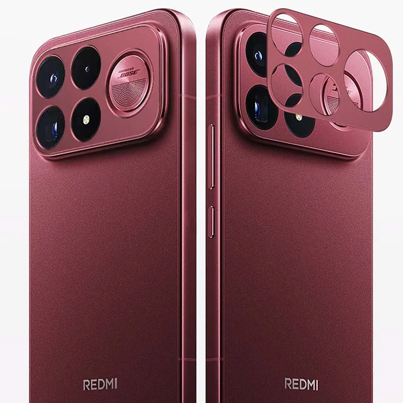 for Redmi K100 Pro Max Camera Bezel Anti Scratch Metal Frame Cover Hollow Film Super Slim Lens Protector Cap Sticker
