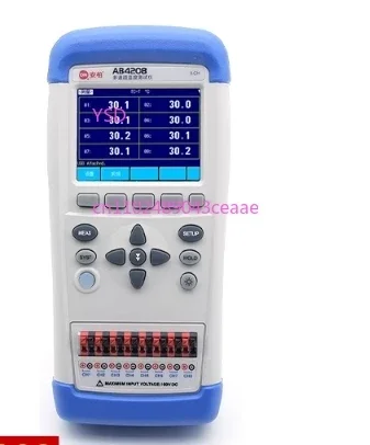 AT4204 Handheld Temperature Logger（4-Channel Temperature Tester, Data Recording & Inspection Instrument）