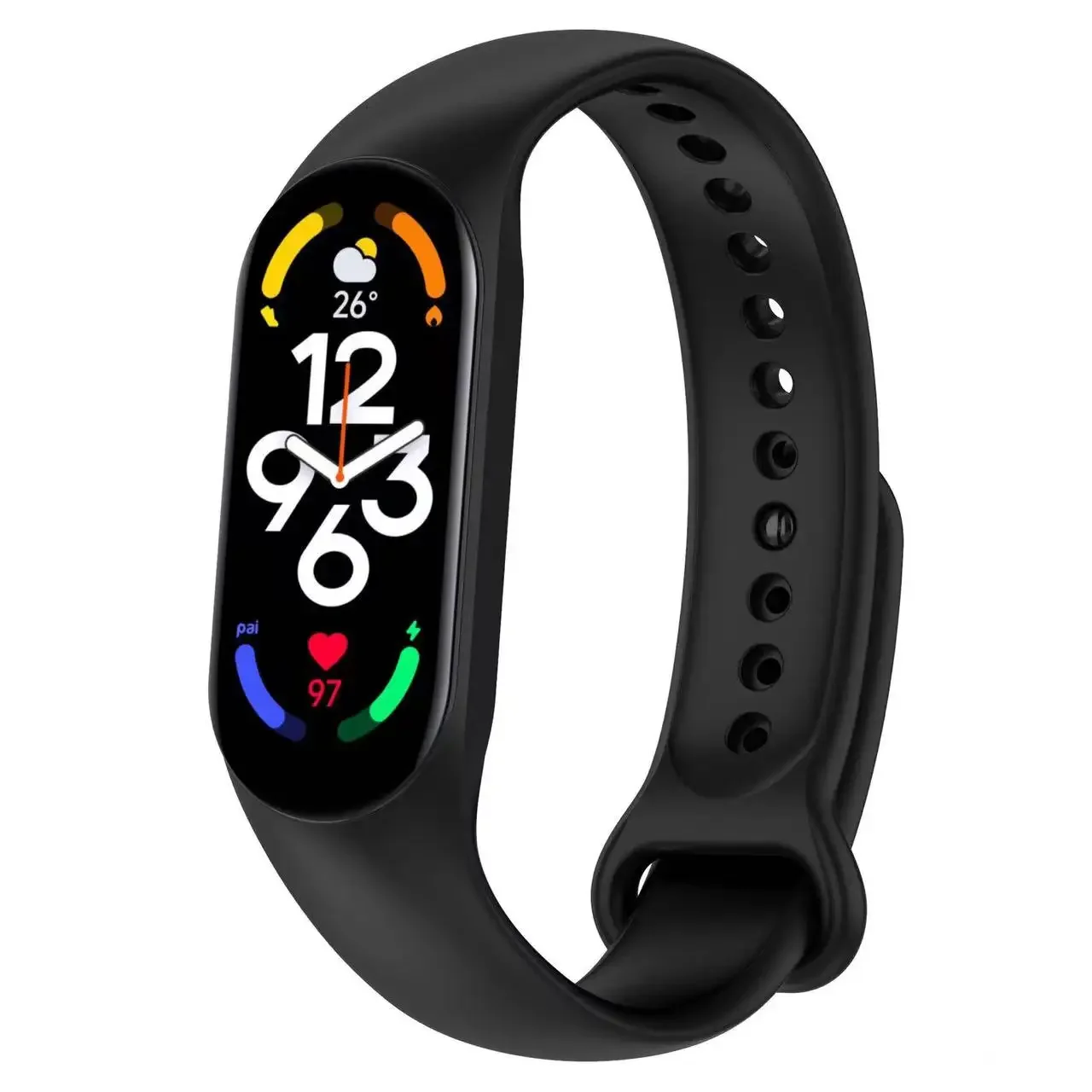 43 اللون سيليكون حزام ل Xiaomi Mi الفرقة 7 6 5 4 3 سوار الرياضة معصمه Miband 7 6 حزام حزام ل Mi الفرقة 6 5 4 3 Correa