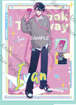 

Alien Stage Till Ivan Anime Badge Emblem Photo Paper Card Laser Ticket Standing Sign Postcard Pendant Cospaly Cartoon Gift