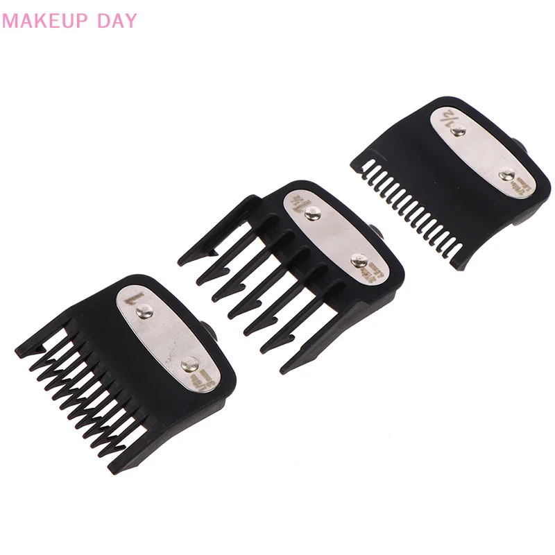 Men's Hair Clipper Limit Comb, Salon Barber, Guia de corte, Acessórios de substituição, Cabeleireiro, 2 pcs, 3pcs