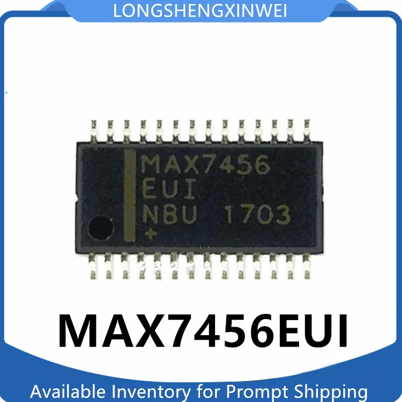 1PCS New MAX7456EUI MAX7456EUI+T Packaged TSSOP28 Display Driver Chip Original