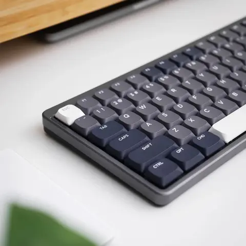 144 klawiszy z niskim profilem nasadki na klawisze z PBT niestandardowe podwójne, wąskie, wąskie klawisze MX do klawiatury mechaniczne gier Gateron Cherry przełączniki MX