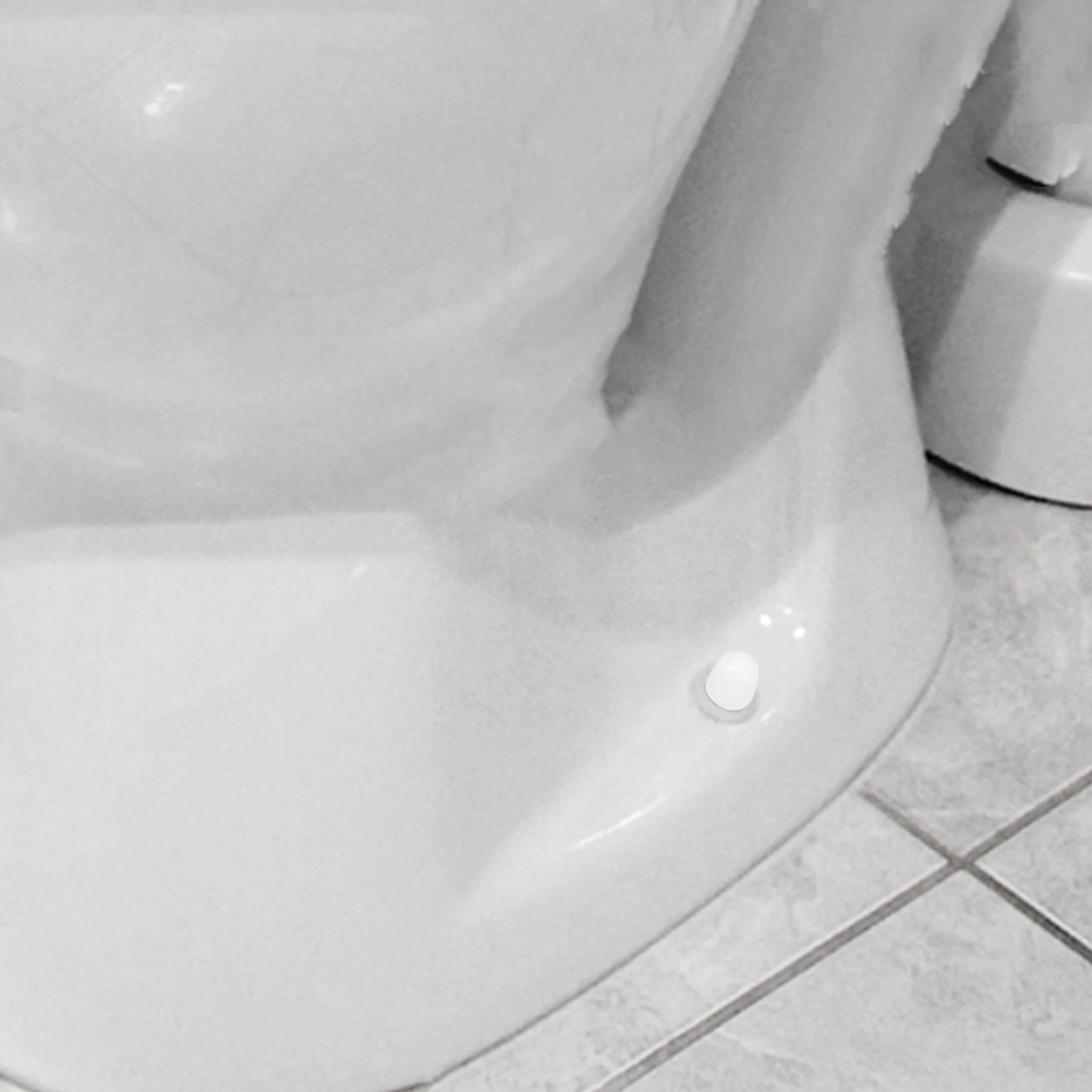 

6pcs Decorative Easy Installation Split Design Durable For Home Bathrooms Public Toilets Floor Bolt Caps Replacement Parts