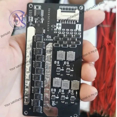 6S 60A protection board with active equalization, maximum equalization current 1.2A