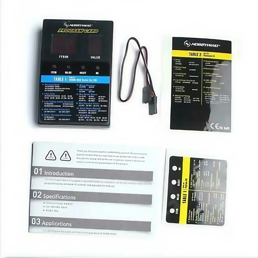 Tarjetas de programa FATJAY Hobbywing: para coches, barcos RC (LED), modelos QuicRun y FlyFun V5