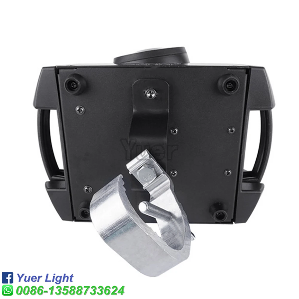 Imagem -05 - Yuer-led Feixe de Luz Principal Movente Prisma Rotativo Super Brilhante Estroboscópio Ajustável Dmx Som Ativado Luzes do Palco 100w