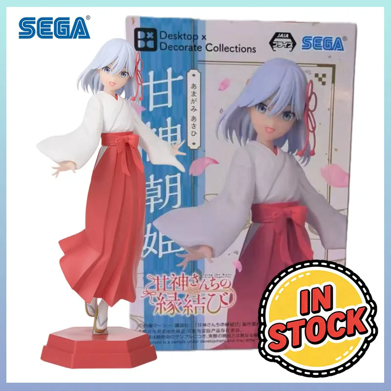 

SEGA в наличии Amagami San Chi No Enmusubi Amagami Asahi Desktop Decorate Collections Collection Series Модель мультяшного персонажа