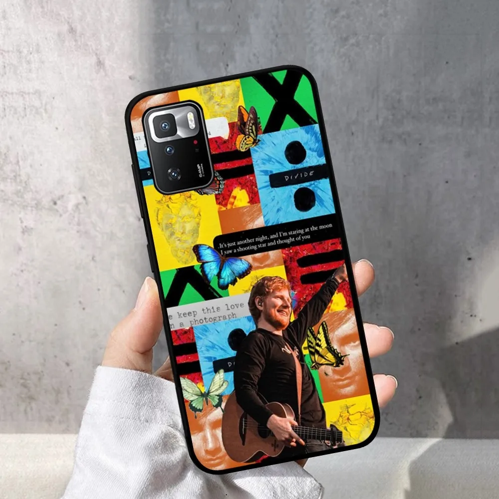 Ed Sheeran Hot Singer Phone Case For Redmi Note 4 X 5 A 6 7 8 T 9 9S 10 11 11S 11Epro Poco M3 pro