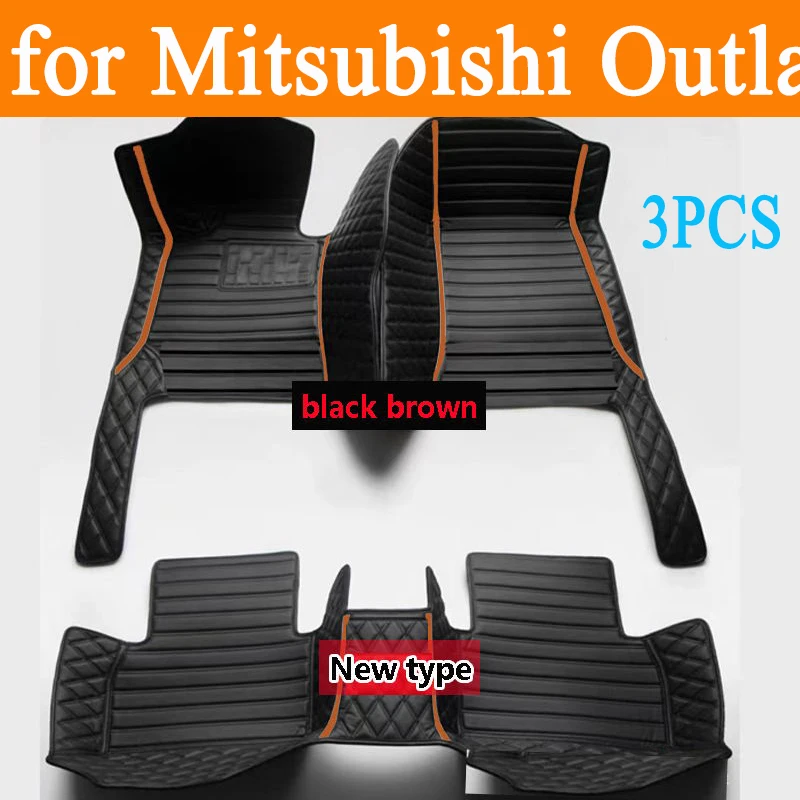 

Кожаные автомобильные коврики на заказ для Mitsubishi Outlander 2013, 2014, 2015, 2016, коврики на 5 мест, коврики, подкладки для ног, аксессуары