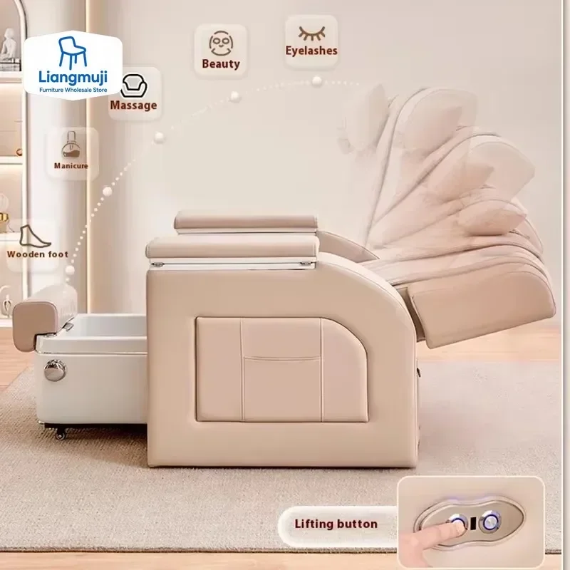 Profesjonalne krzesło do pedicure Salon pedicure Ekonomiczny spa do paznokci Pedispa Instytut Sofa do stóp Sillon De Pedicura Meble komercyjne