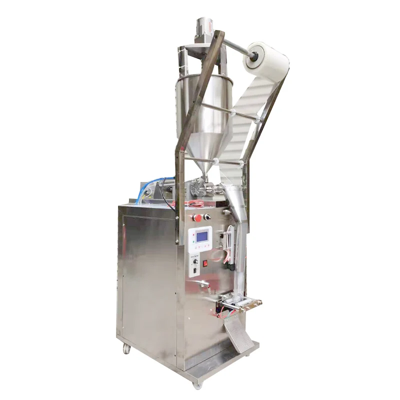 Automatic Liquid Chili Paste Packaging Machine Oil Sauce Filling Honey Seasoning Water Hot Pot Material Sealing Packing Machine