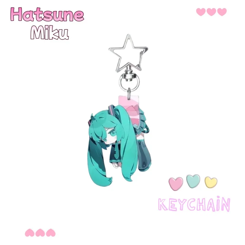 Hatsune Miku Acrylic Keychain Pendant | Backpack & Bag Charm | Ins Aesthetic Decoration