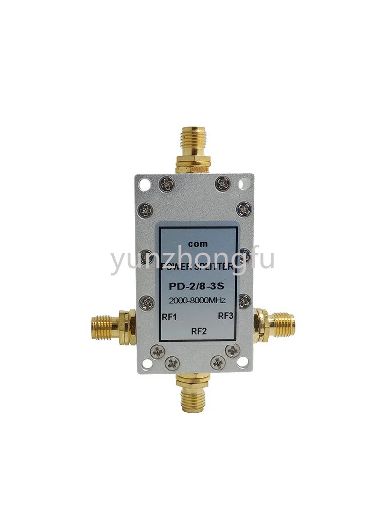 

Three-Way Power Divider 2-8G Power Distributor 2.4G 5.8Gwifi Mixer SMA Micro-Strip Power Divider One Minute Three