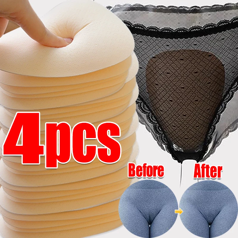 

1/4 шт., консилер для верблюжого пальца, женское бесследное невидимое нижнее белье с верблюжьим носком, бесшовная подкладка для подтяжки ягодиц для бикини, штаны для йоги
