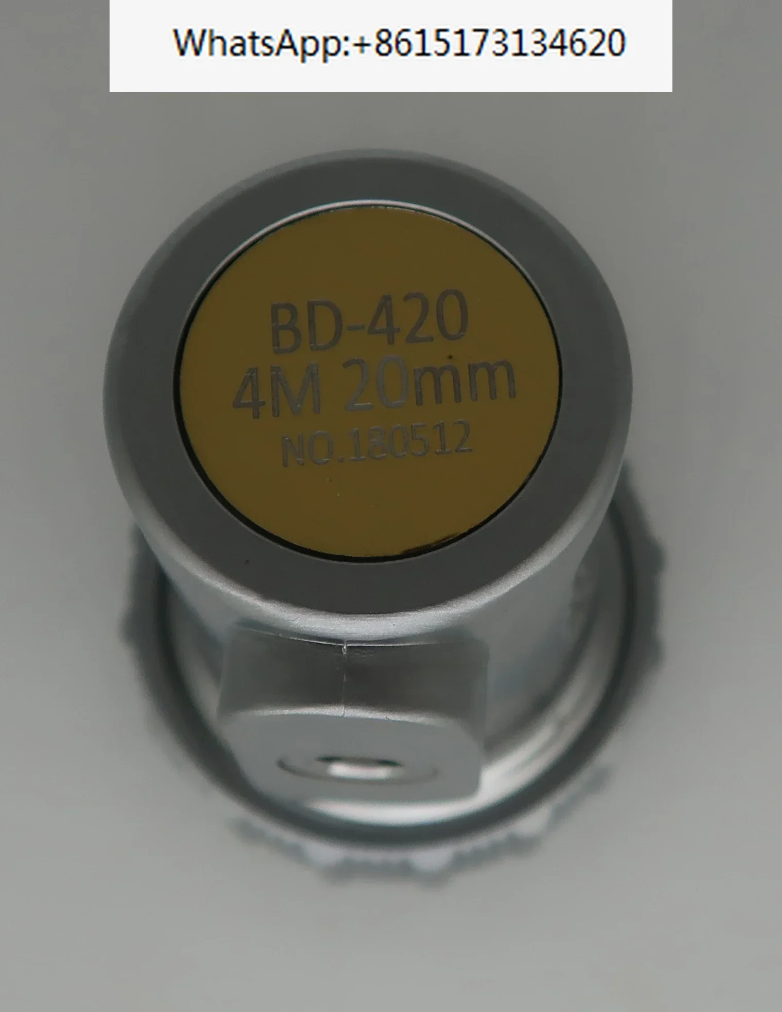 Props e transdutor de feixe staight com elemento único estilo euro modelo BD420 (4Mhz/20mm)