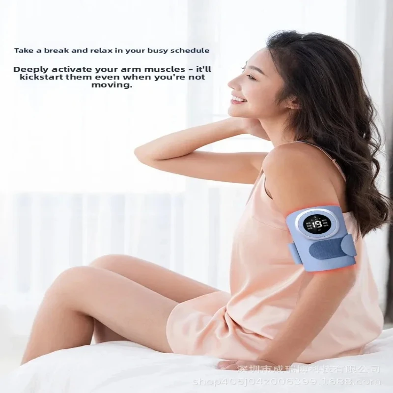 Vibration Fitness Massager, Arm Hot Compress, Weight Loss Tool for Lazy People Exercise, Home Shaking, Fat Shaking Machine