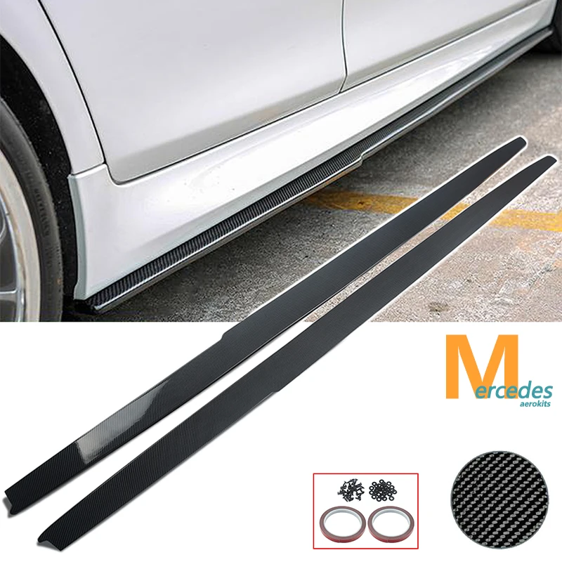 

Разделитель бокового бампера из углеродного волокна для BMW 5 серии F10 M Sport 2011-2016 M5 520i 535 528 Комплект расширения боковой юбки