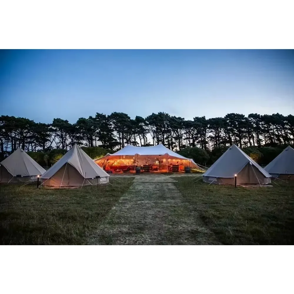 Outdoor Retractable Foldable Gazebos,Large Outdoor Sun- and Rain-Resistant Canopy,Large Space Picnic Camping Insulated Tent