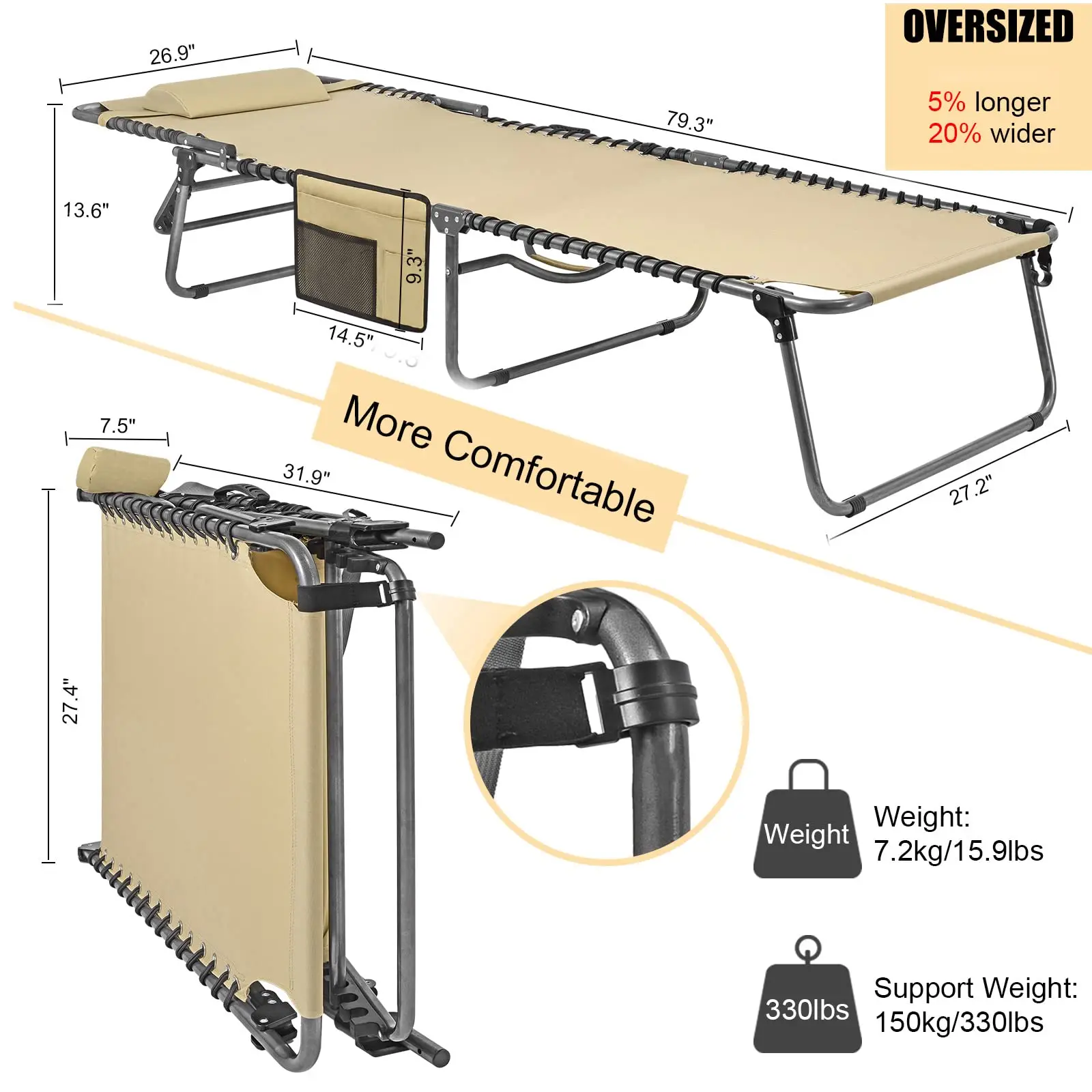 الجملة الحديثة حديقة المحمولة مريح الكبار للطي عالية الظهر صالة كراسي كرسي للبيع #2