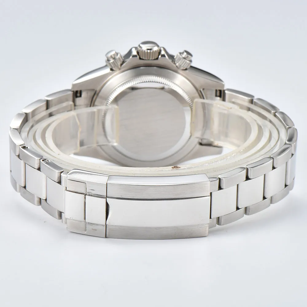 Jam Tangan Mewah Pria 39.3mm VK64 Chronograph Jam Tangan Pria Baru Bisnis Kustom Jam Tangan Pria VK64 Chronograph Tahan Air 10ATM