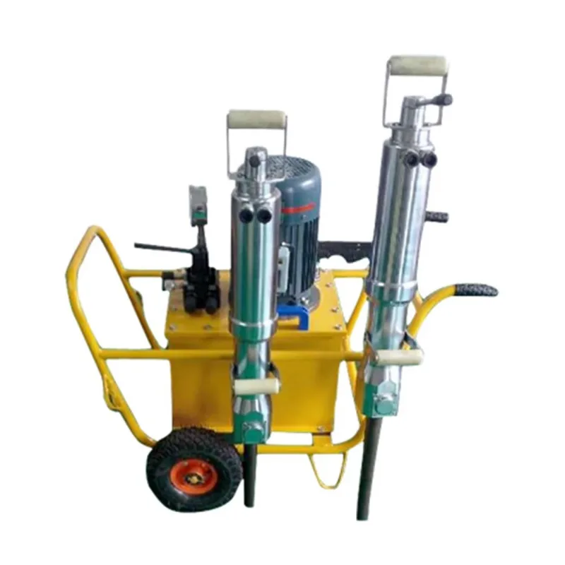 Manual Rock Core Splitter Hydraulic Stone Splitter Cracking Machine for Sale