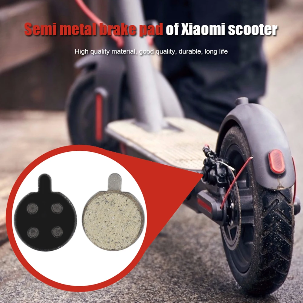2x Metal Disc Brake Pads Electric Scooter Replacement Outdoor Scooters Sports Entertainment for M365 Pro Kick Scooter