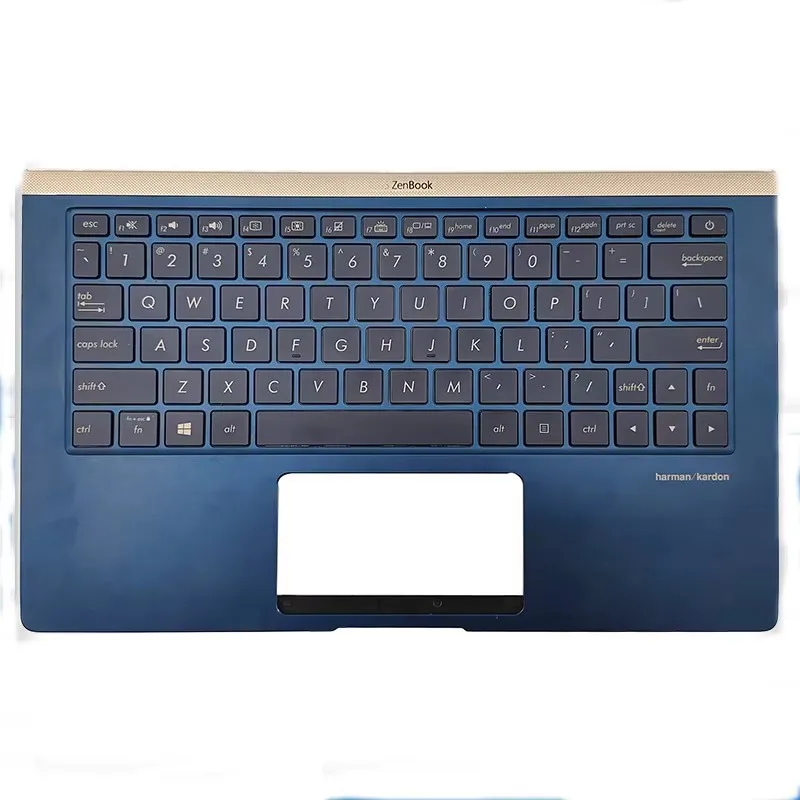 Keyboard For Asus ZenBook UX333 UX333F UX333FA-AB77 UX333FAC-XS77 UX333FN U3300F UF3300F With  C Cover Blue Red English