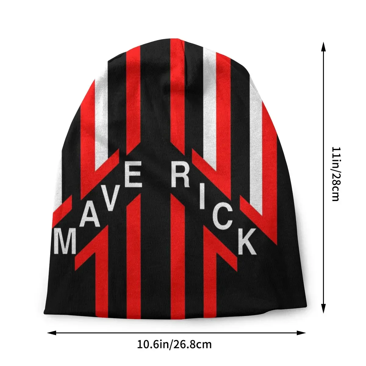 Custom Streetwear Winter Warm Men Women Knitted Hat Adult Unisex Top Gun Maverick Film Skullies Beanies Caps Topgun Bonnet Hats