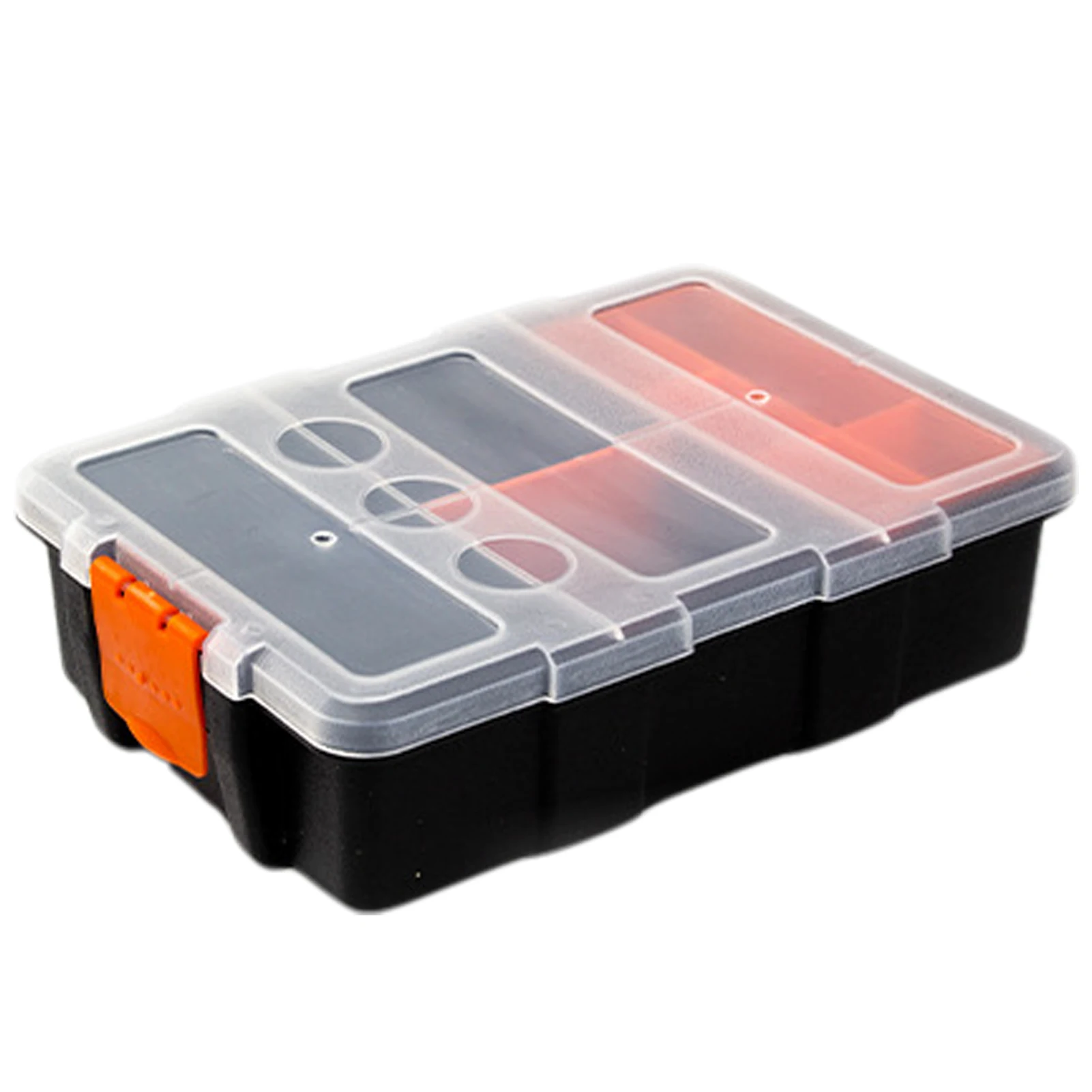 

Small Toolbox Organiser With Adjustable Compartments Bolts ABS Screw Organiser Storage Box Screw Box