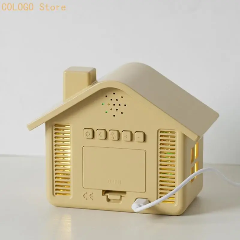 House Digital LED Alarm Clock With Night Light For Kids Room Decors D0LD