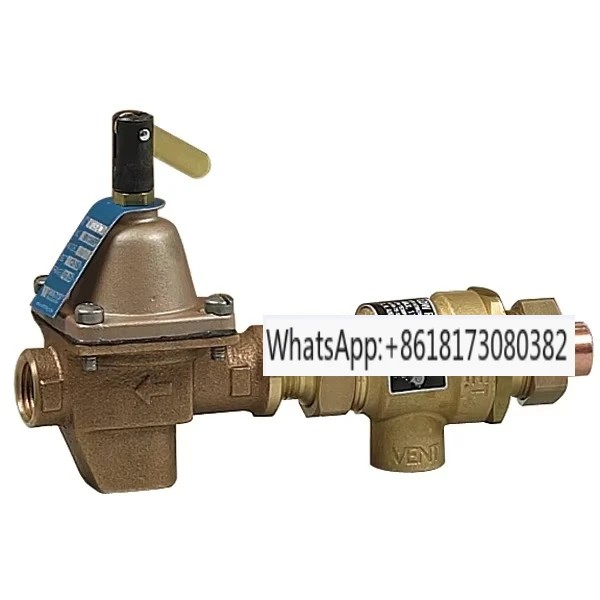 1/2 combination boiler water pressure regulator backflow preventer install valve