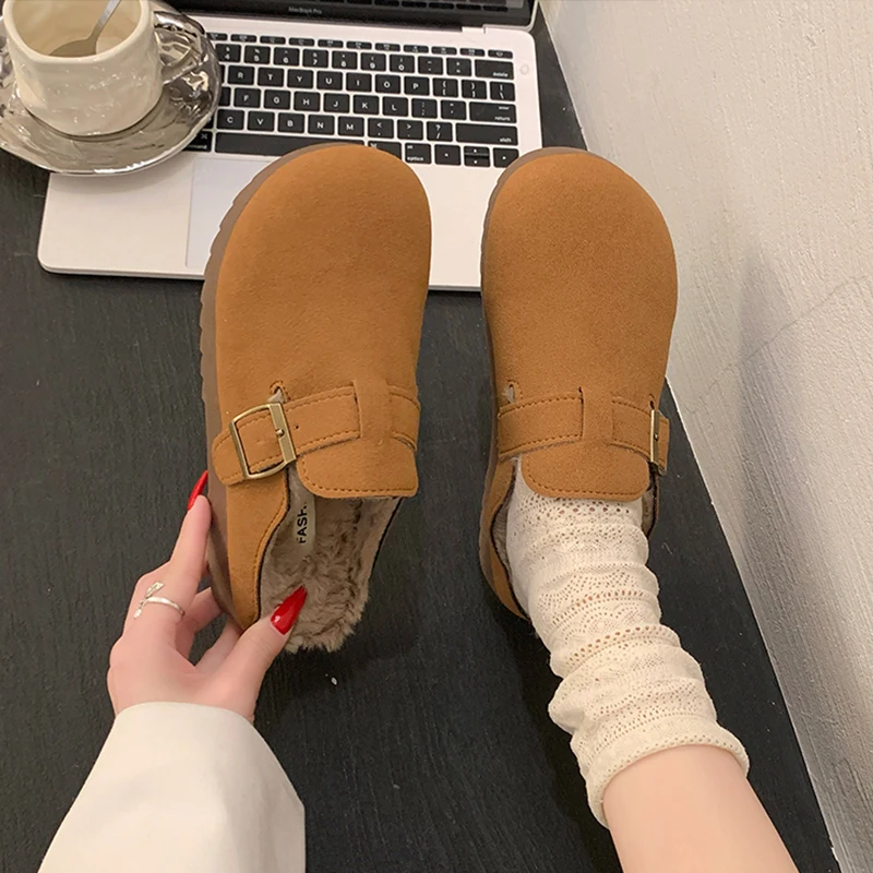 Schoenen Vrouw Flats Casual Vrouwelijke Sneakers Instapper Jurk Retro Winter Mocassin Slip Op Nieuwe Leisure Mocassin Schoenen Damesschoenen