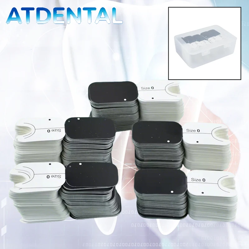 

400pc Disposable Dental X-Ray Barrier Envelopes, Intraoral Phosphor Plate Covers Digital Tooth Imaging Paper Sleeves
