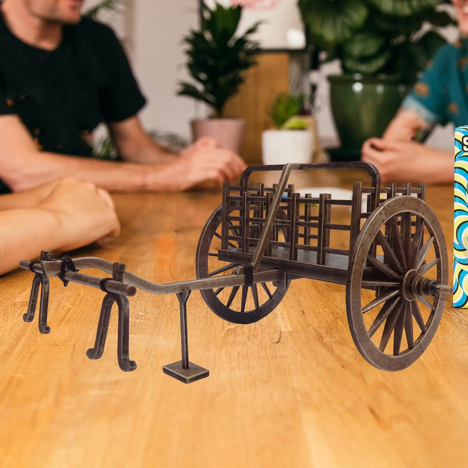 

1:10 Ancient Chinese Carriage Model Building Kit,Birthday Gift Home Decor,Assembly Table Ornament for Projects,Holiday,Builder