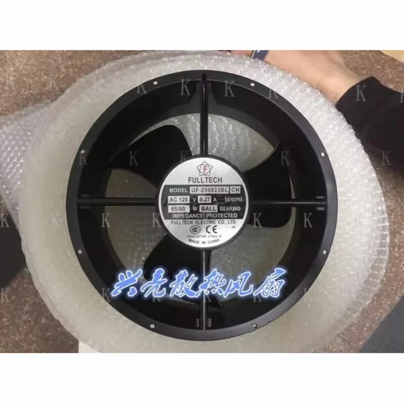 C   FOR   FULLTECH UF-258923BL CH AC120V 0.27A 65/80W 172*150*51MM Axial Cooling Fan