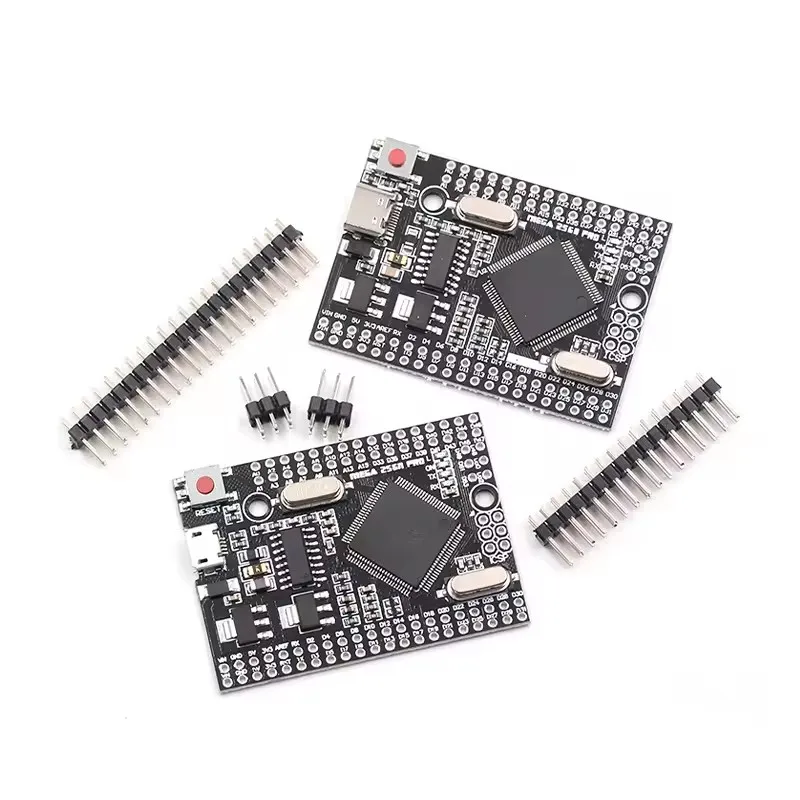 Mini Mega2560 MCU Board ATmega2560 CH340G USB Serial TYPE-C Interface 5V Male Pinheader Embedded Controller For DIY 3D Printer