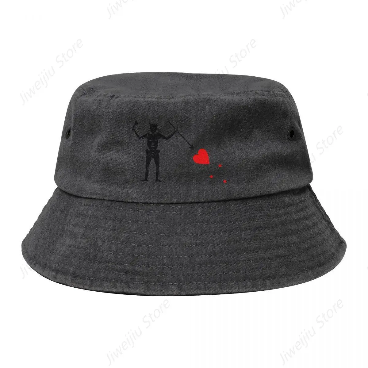 EDWARD TEACH BLACKBEAR PIRATE Fisherman Hat Cotton Cowboy Denim Hats Baseball Caps Bucket Hat